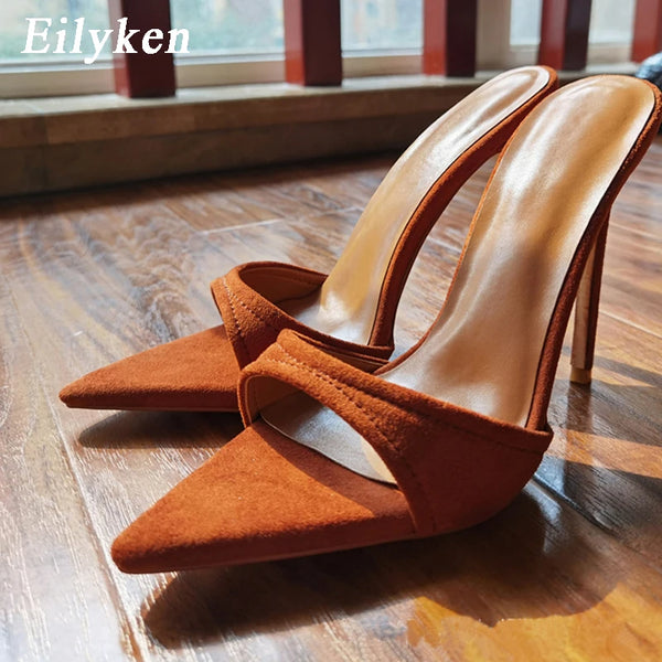 Eilyken Pointed Toe High-Heels Party Slides Mule (Size 35-42)