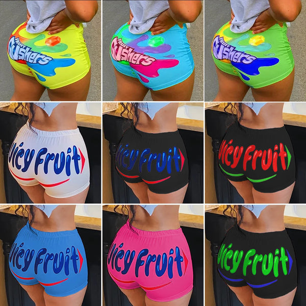 High Waist Booty Cycling Fitness Shorts