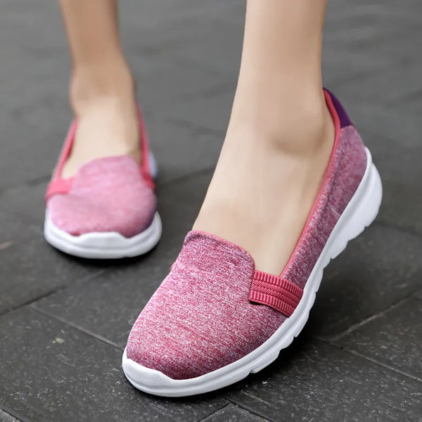 Casual Slip-On Mesh Loafers for Women
