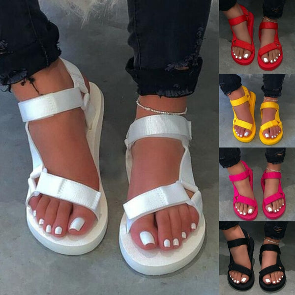 Ladies Outdoor Beach Slippers Non-Slip Foam Sole Durable Sandals