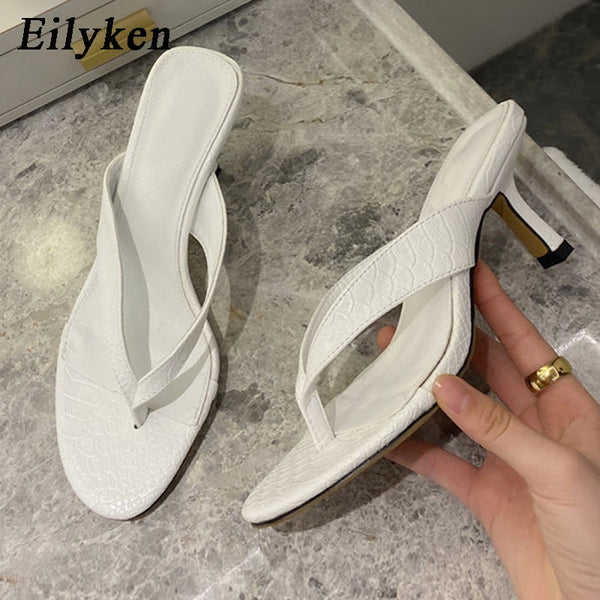 'EILYKEN' Brand New Outdoor Thin High Heels Slides